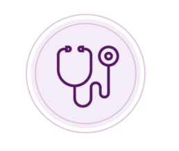 Stethoscope Icon, Physical Exam (complete)
