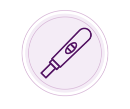 Pregnancy Dip-Stick Test Icon, Pregnancy Test (if needed)